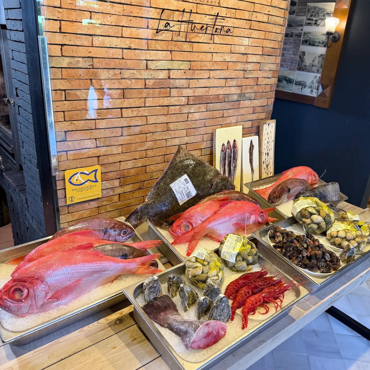 La Huertona — menu 1
