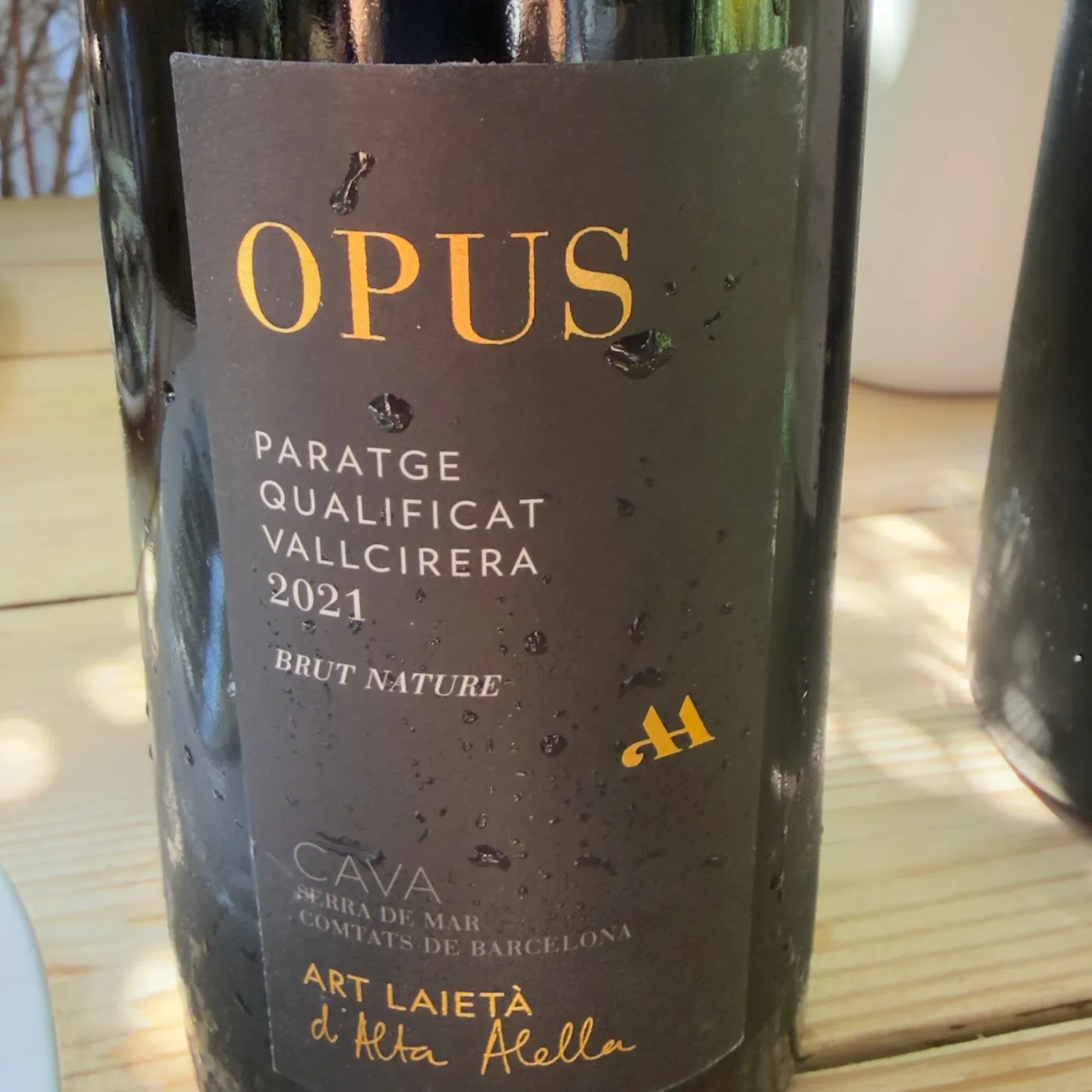Opus Paratge Qualificat Vallcirera 2021 Brut Nature | Art Laietà d’Alta Alella, Cava
