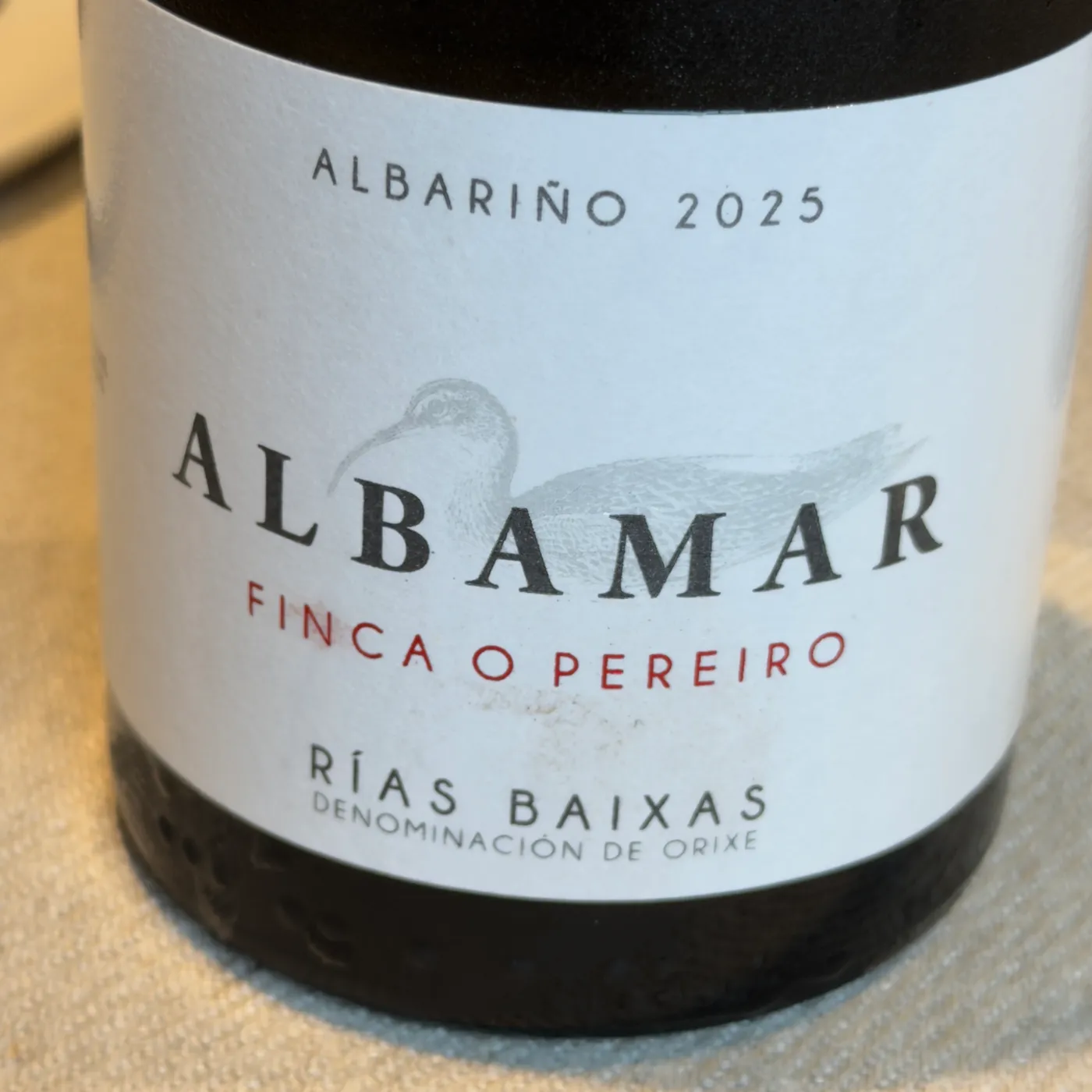 Albamar Finca O Pereiro Albariño 2025 | Rías Baixas, Galicia