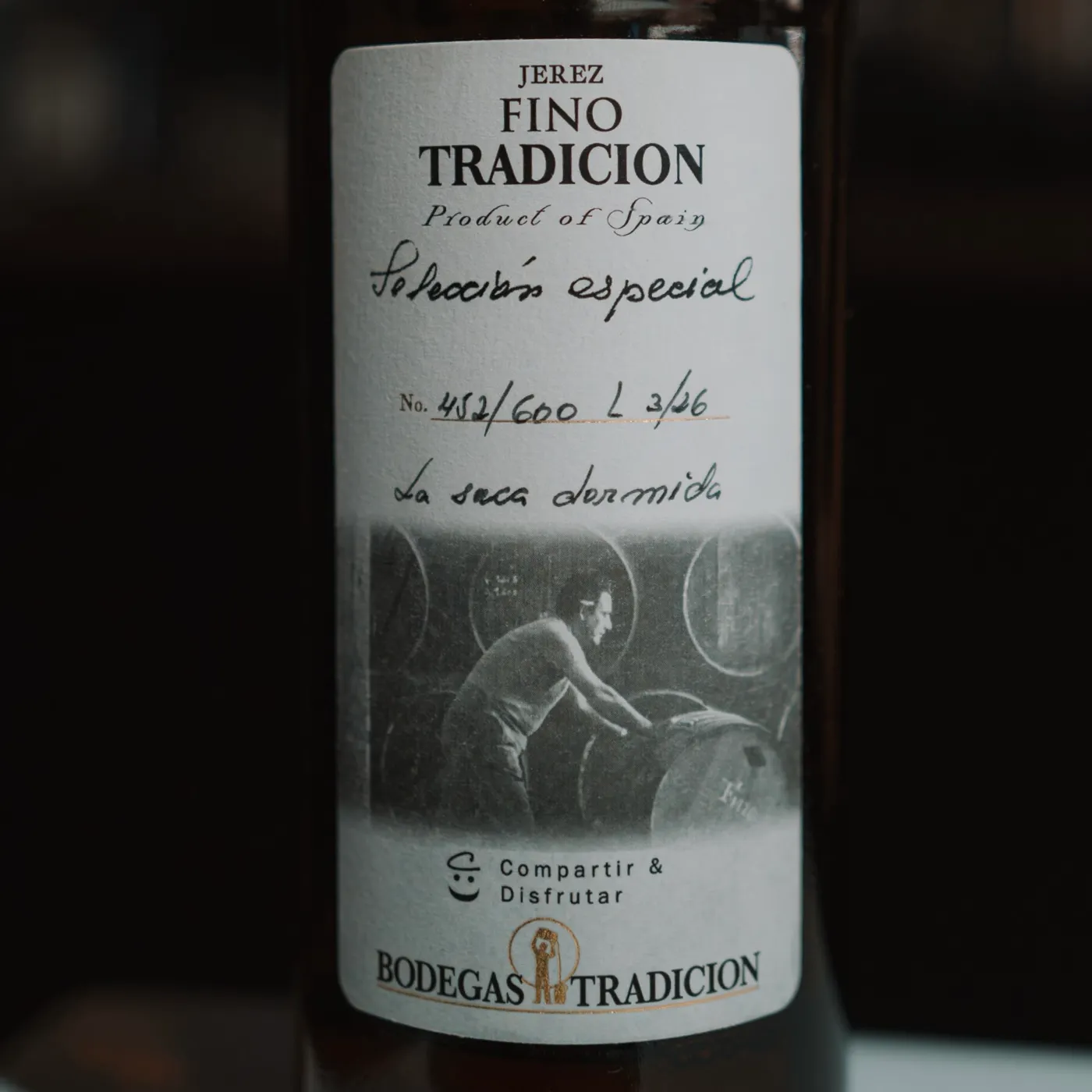 Bodegas Tradición — Fino “La Saca Dormida”