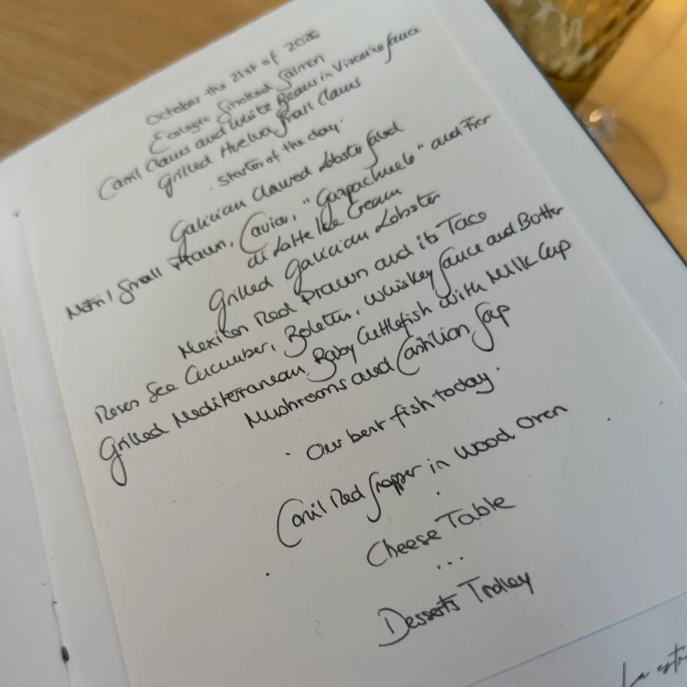 Desde 1911 — menu 3