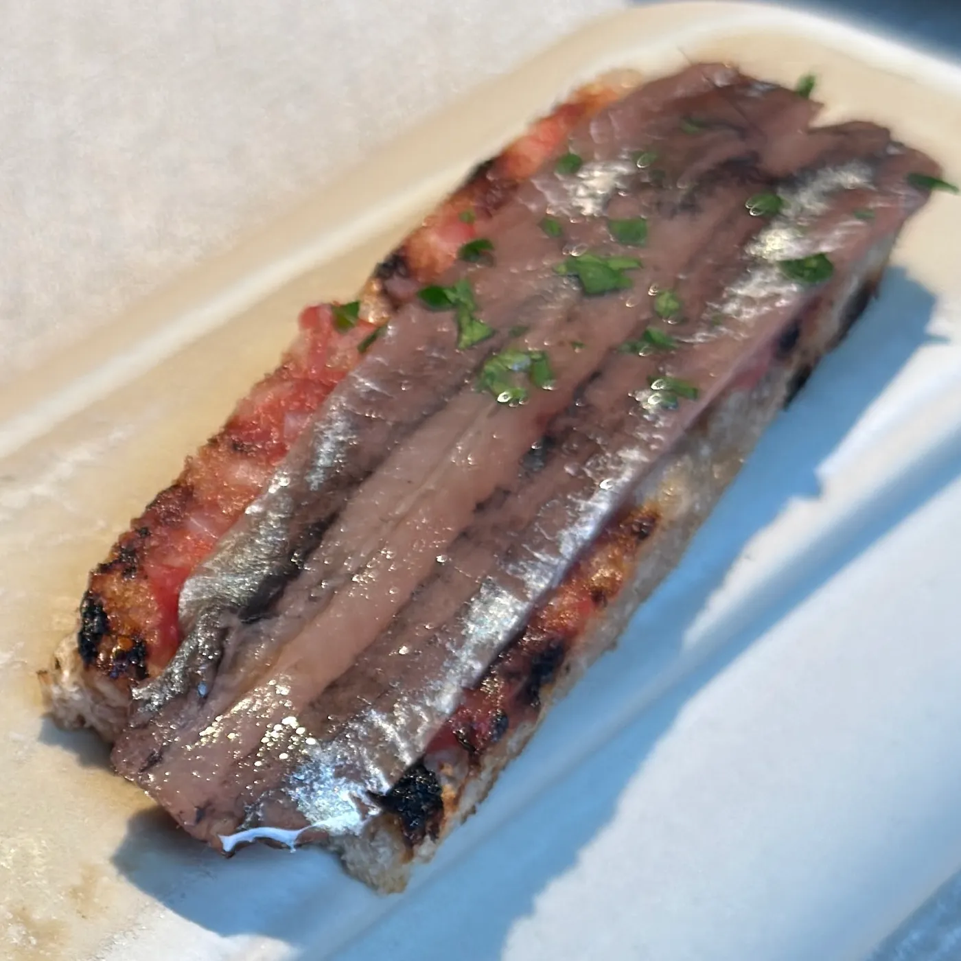 Etxebarri — menu 8
