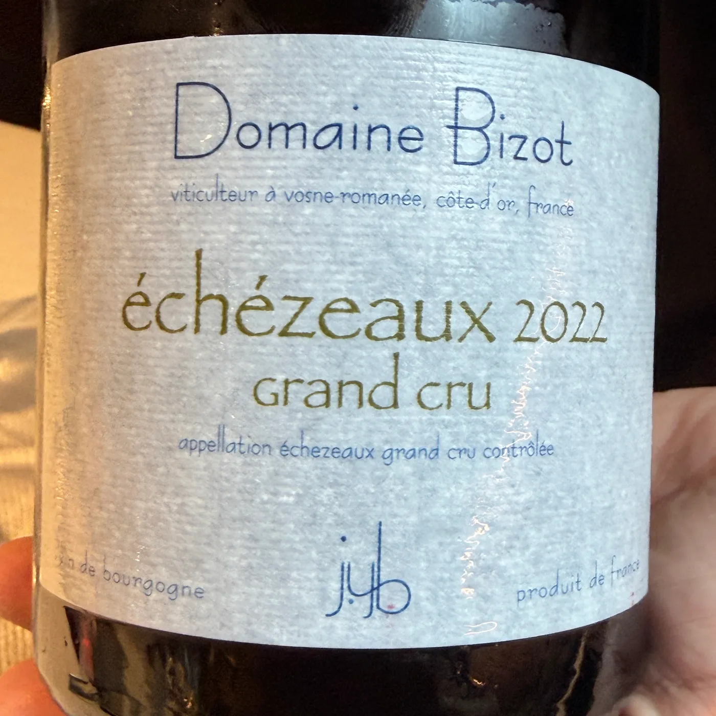 Domaine Bizot, Échezeaux Grand Cru 2022