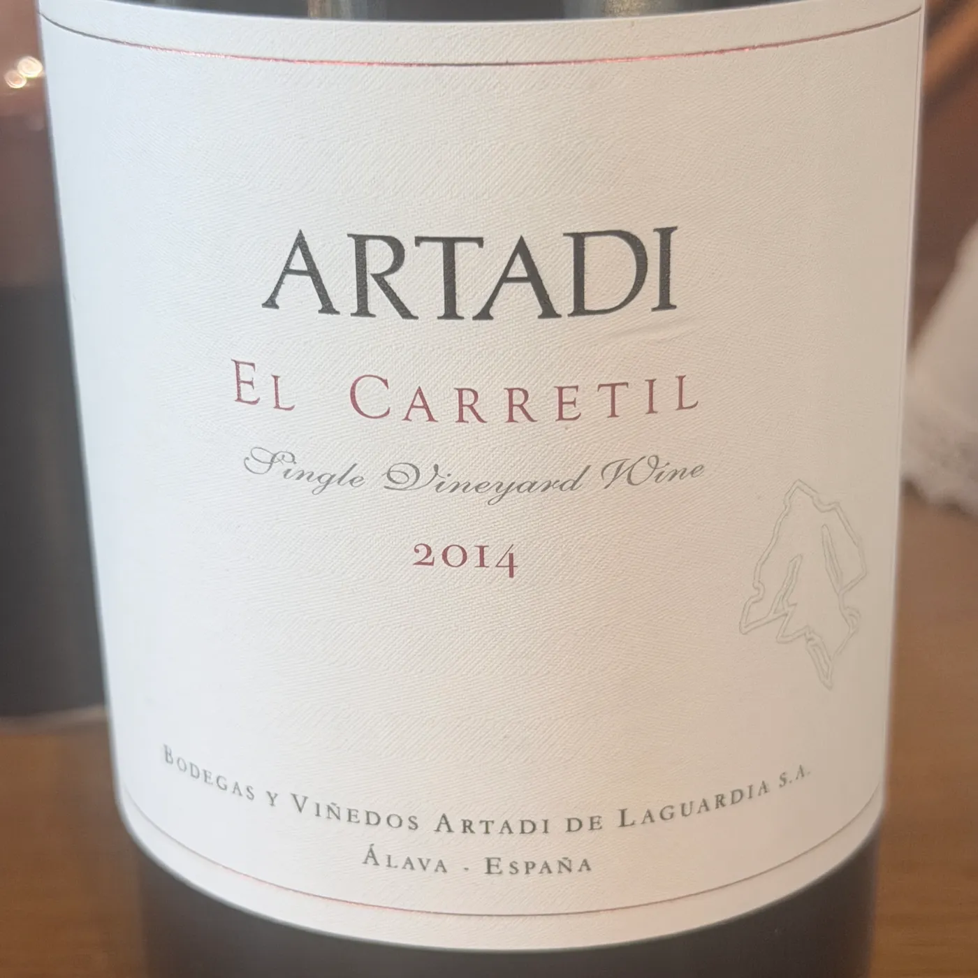 Artadi, El Carretil 2014