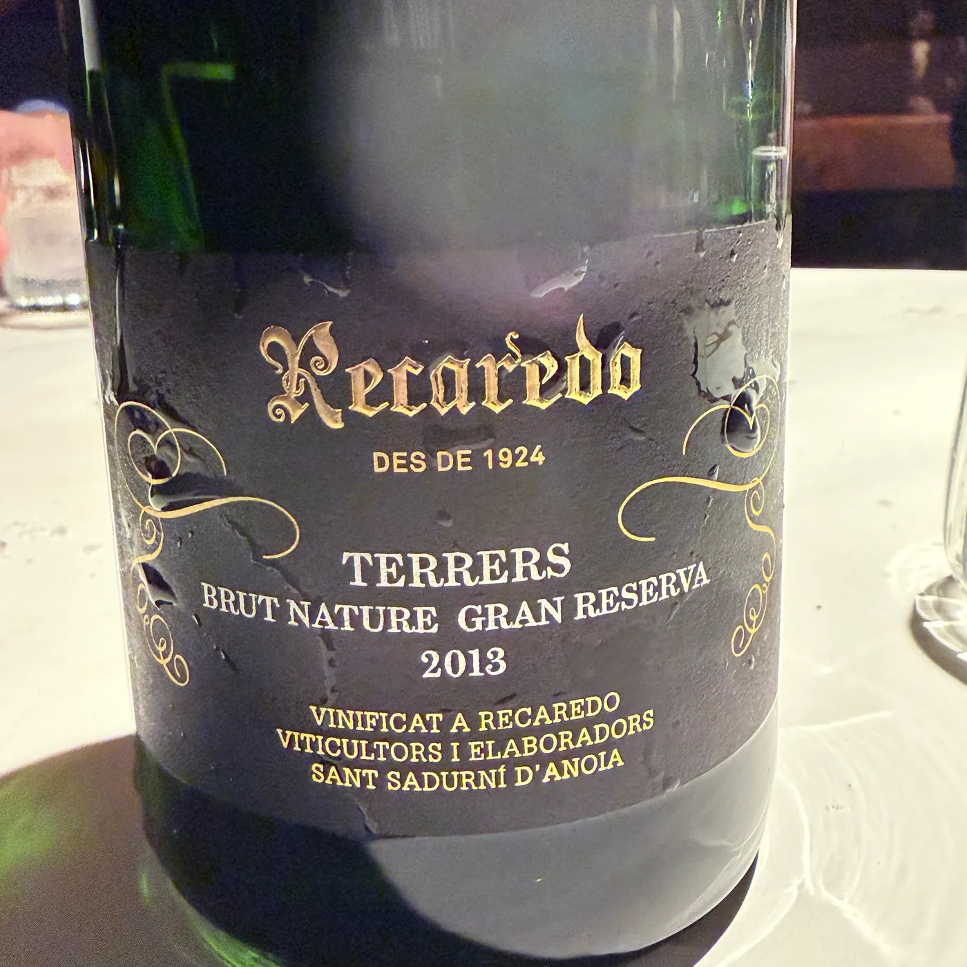 Recaredo Terrers Brut Nature Gran Reserva 2013