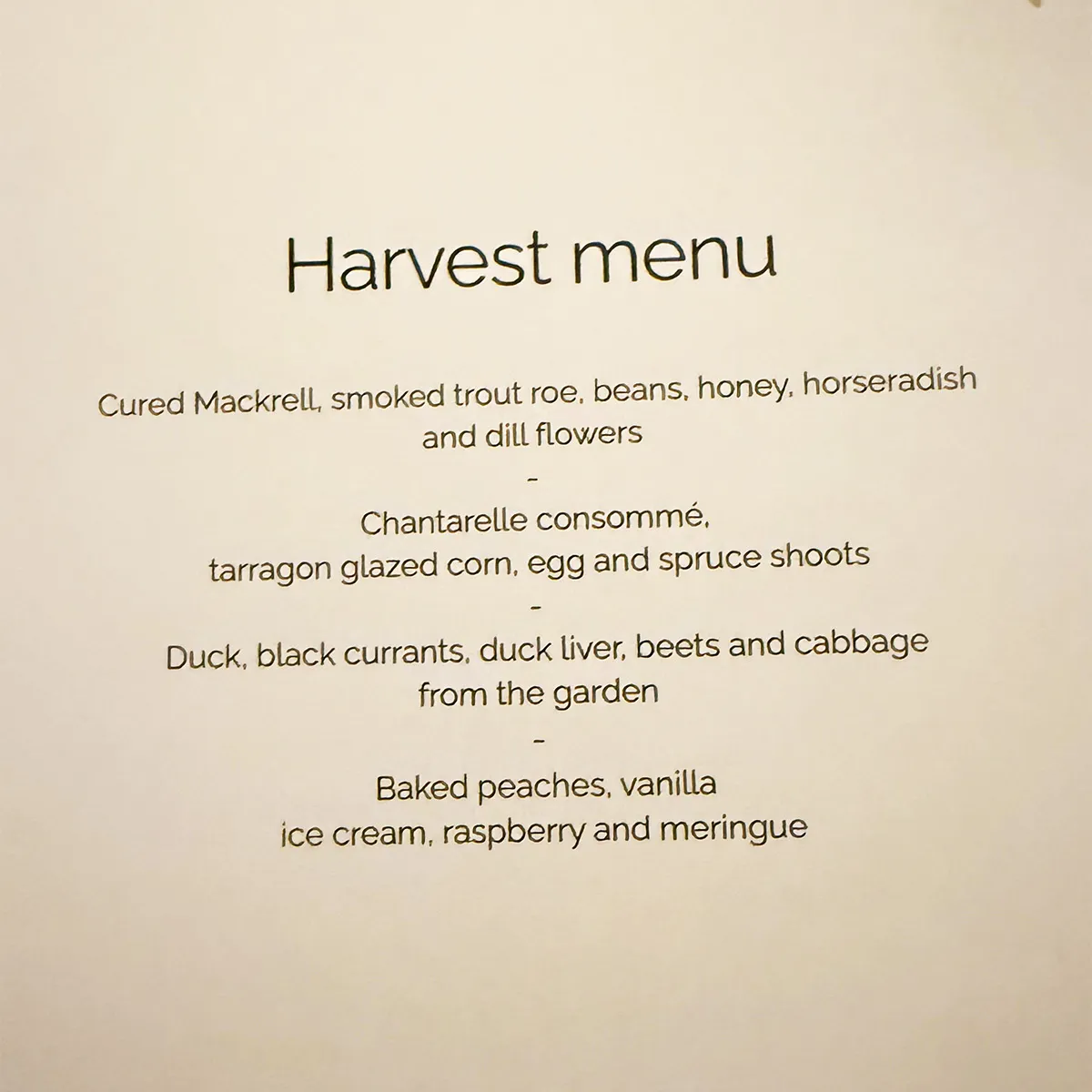 Vyn Food & Wine Bar — menu 4